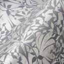 Papel pintado tejido-no tejido papel pintado gris plata metalizado hojas de la jungla papel pintado motivo palmera
