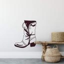 Sticker mural - Bottes en cuir