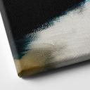 Lienzo Arte Abstracto - Pinceladas Oro y Negro - Haniff