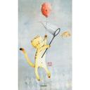 Fotobehang Loske - Kat met Ballon