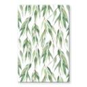 Glasbillede - Grene med grønne blade - UN Designs