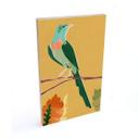 Cuadro de madera Goed Blauw - Pájaro tropical