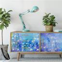 Zelfklevende Poster - Blue Summer