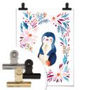 Póster Dulce pingüino