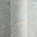 Papel pintado Barroco azul claro plateado - Papel pintado no tejido con motivos ornamentales - Papel pintado de muestra elegante