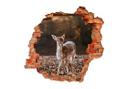 3D wallsticker Fawn