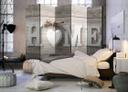 Screen room divider - Love lives at home, 5-delt - 225x172 cm