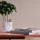 Tekstureret tapet med glittereffekt creme grå - peel & stick tekstureret tapet - non-woven tapet