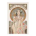 Póster de tela Moet and Chandon Dry Imperial - Mucha