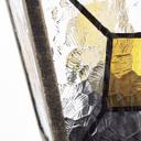 Außenstandleuchte Jonas, gold, 116 x 18 cm, Glas Außenleuchte