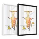 Póster Hagenmeyer - Llama y pájaro