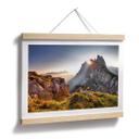 Póster Amanecer en las montañas del Tirol del Sur