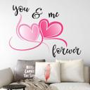 Wallsticker - You and me forever