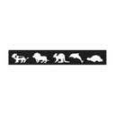 Sticker mural - Frise Safari