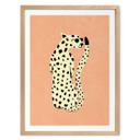 Plakat Elegant gepard med solbriller - Oltmanns