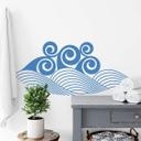 Sticker mural - Vagues 1