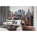 non-woven tapet New York Views New York fototapet Designwalls i brun og grå 