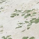Papel pintado tejido-no tejido botánico en verde claro y blanco - diseño mural con motivos florales de la naturaleza