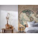 foto tapet Designwalls i brun og beige non-woven tapet Hemispheres 