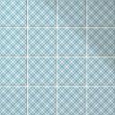 Azulejos Adhesivos a cuadros en azul y blanco - lote de 12