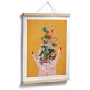 Plakat Treechild - Colorful flowers in Frida's hands