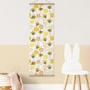 Póster de tela Dulces abejas con panales - UN Designs - Panorama