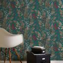 Architects Paper Floral Impression - Papier peint intissé fleuris, bleu