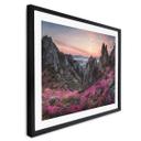 Póster Seo - Paisaje rocoso al atardecer