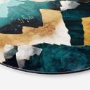 Tableau sur alu-Dibond rond SpaceFrog Designs - Breaking Dawn