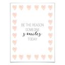Plakat - Confetti & Cream - Be the reason someone smiles