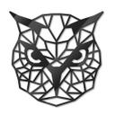 Decoración acrílica Búho de origami