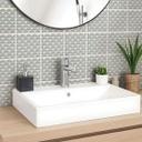 Azulejos Adhesivos Boho - abanico eucalipto - lote de 12