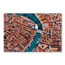 Tableau sur verre Colombo - Venise vue du ciel