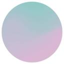 Wall Sticker Ombre - drøm om candyfloss