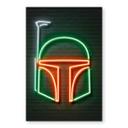 Billede Boba Fett - Mielu – print på aluminium (Alu-Dibond)