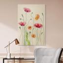 Tableau sur bois Disher - Colourful Poppies