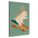 Canvas Treechild - Skateboard Bunny