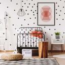 Plakat - Nouveauprints - Circles and triangles Pink