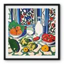 Plakat Frugt og grøntsager på køkkenbordet - Inspireret af Matisse - Zamart