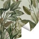 Tapet cirkel Tropisk botanik - UN Designs - vliesetapet/selvklæbende non-woven tapet