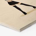 Hexagone - Bois placage bouleau Tohmé - - Britney