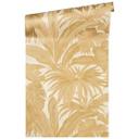 Versace fleecetapet Giungla palme guld, creme
