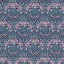 Papier peint intissé Rasch, papier peint à motifs Sophia bleu foncé