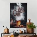 Tableau sur verre Belenko - Odeur de café