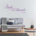 Wallsticker -  Smilet er den...