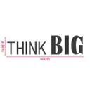 letras 3D MDF THINK BIG