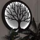 Décoration lumineuse LED en MDF - Arbre de vie