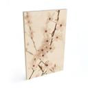 Cuadro de madera en rama con cerezos blancos en flor - Sisi & Seb
