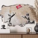 3D - Wallsticker Banksy - No Ball Games