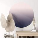 Muursticker Ombre Violet - rond